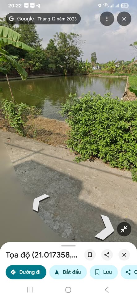 Đất ao 800m² tại Dinh Dương, Bắc Ninh