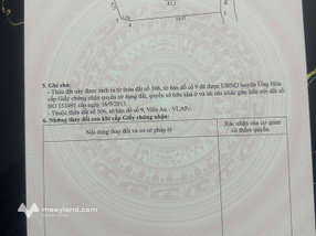 Bán gấp nhà 83m2 hai mặt ngõ, ba mặt thoáng tại Ứng Hòa