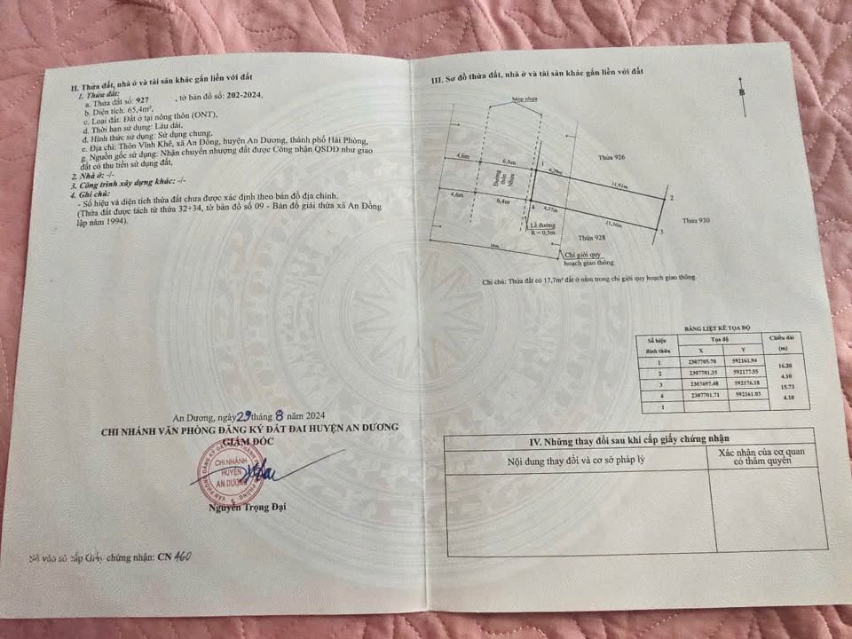 Đất Vĩnh Khê 3 tỷ nhỉnh, mặt đường cá chép, kinh doanh bao đỉnh