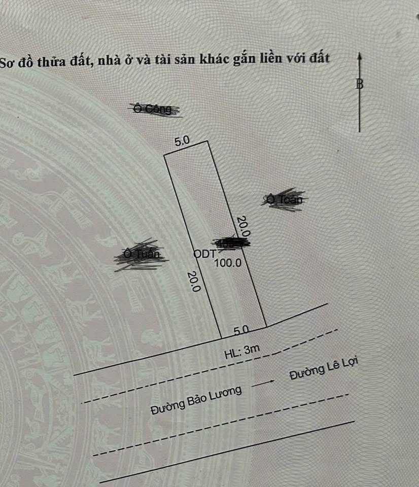 Đất Bảo Lương tuyệt đẹp, đón lộc Đông Nam