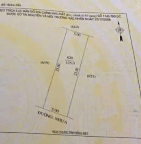 Bán nhanh lô đất đẹp 125m2 tại mặt đường Lê Bá Tùng, khu vực kinh doanh cực kỳ sầm uất