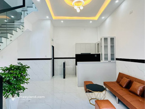 Nhà 3 tầng hẻm Võ Mười, Quy Nhơn, giá 2,95 tỷ