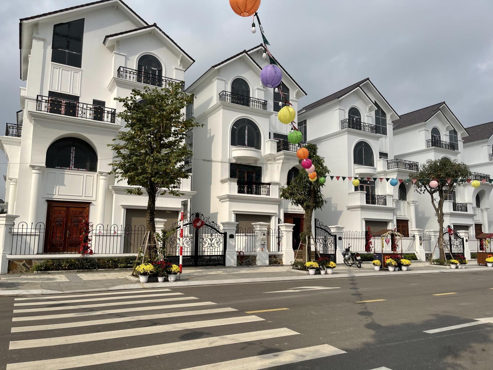 CC bán lô biệt thự nhà 2 mặt đường tại Mạnh Đức đối diện công viên, sổ cầm tay. LH 0326569236