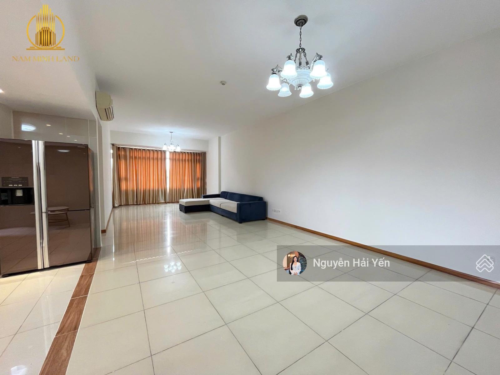 Hải Yến Nam Minh Land - cho thuê căn hộ Saigon Pearl 142m2, 3 Phòng ngủ, nhà trống, layout đẹp