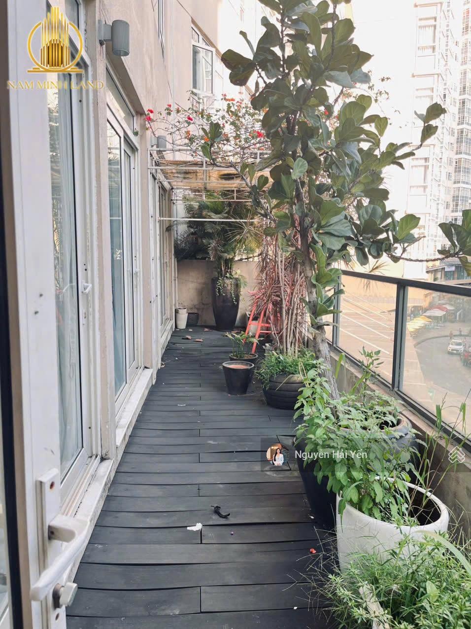 Hải Yến Nam Minh Land - cho thuê căn hộ Saigon Pearl 141m2 + 20m2 sân, 3 phòng ngủ, nội thất mới