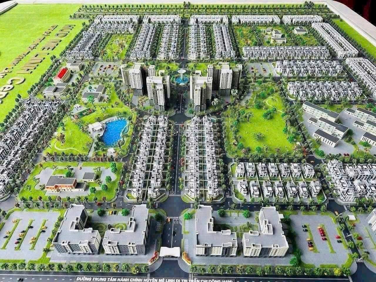 Biệt thự view công viên đóng theo tiến độ giá rẻ nhất HUD Mê Linh ( chính chủ )