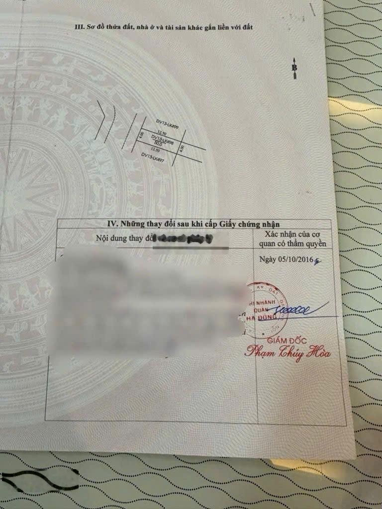 Bán nhà dân xây Kiến Hưng - khu Dv Đìa Lão