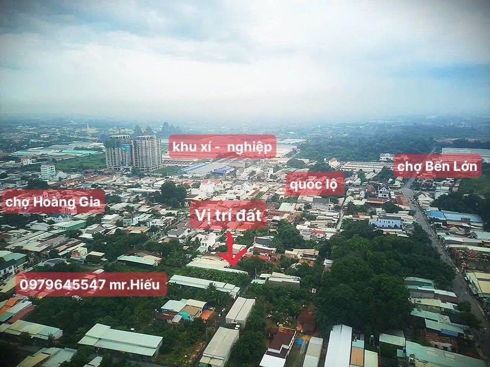 Mảnh đất tọa lạc tại Phường Tân Định, Thành phố Bến Cát, tỉnh Bình Dương, khu vực 2 sầm uất