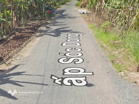 Đất Sóc Trăng 230 củ khoai, nở hậu 8m, sổ hồng sẵn sàng, mua nhanh kẻo hết