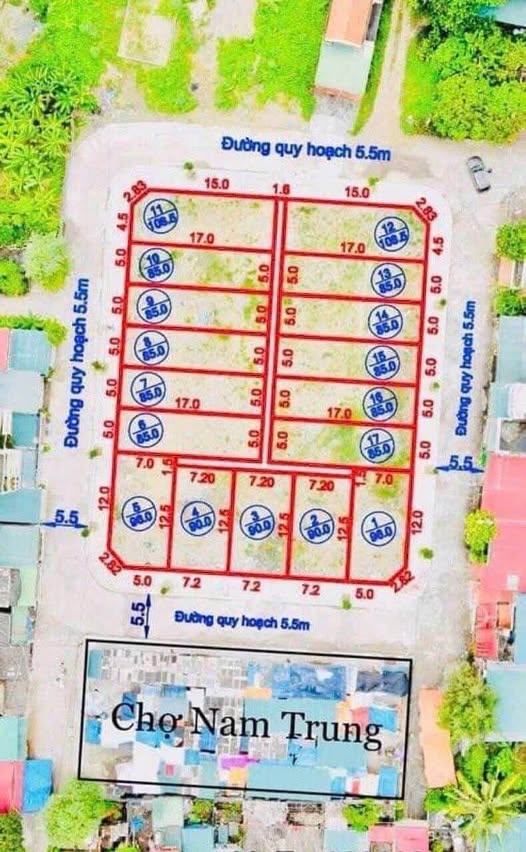 Bán đất Nam Khê, Uông Bí, 85m2, gần kề trường Đại học Hạ Long