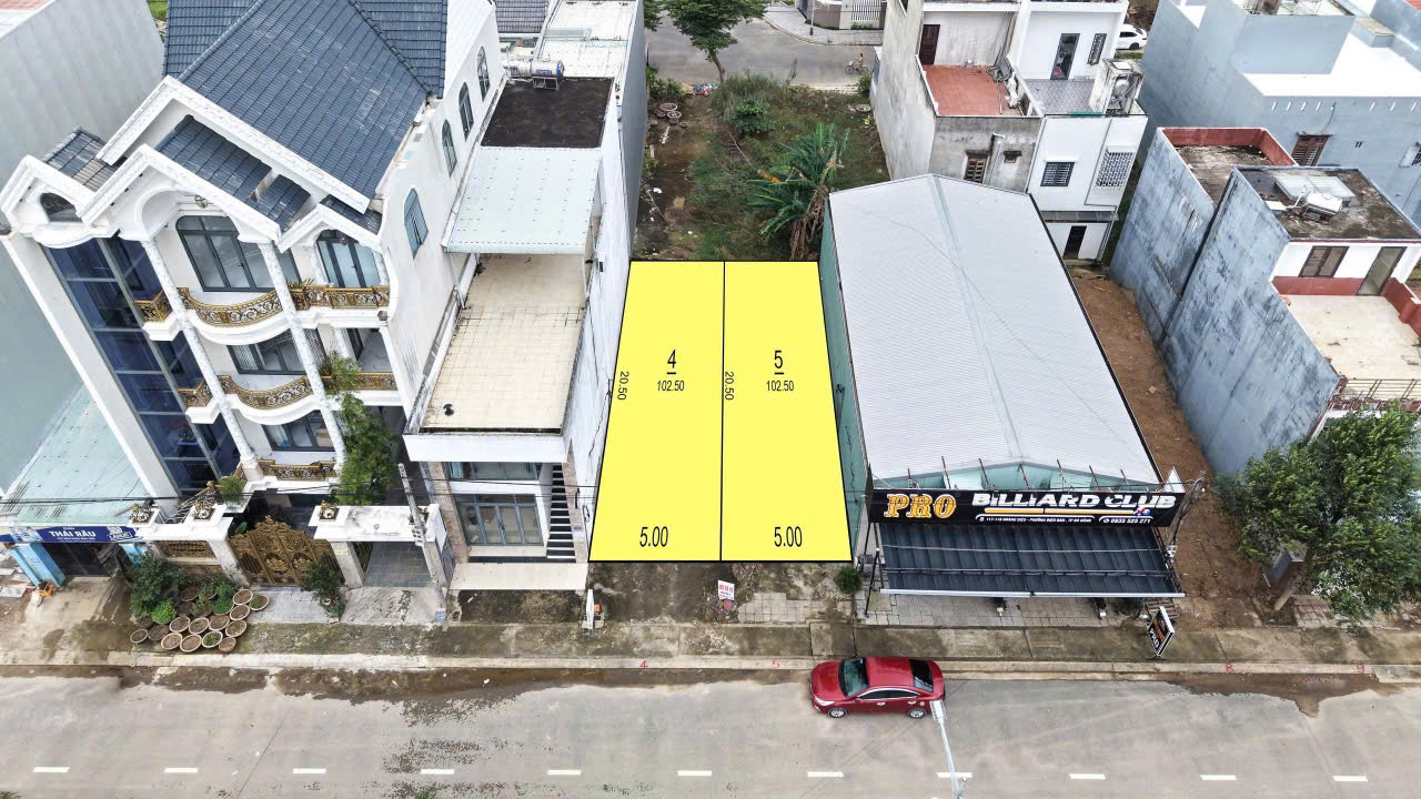 Sốc 10 lô đất vàng trung tâm Vĩnh Điện mặt tiền kinh doanh, giá chỉ từ 25,5 triệu/m2