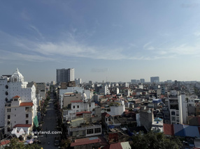 BÁN TÒA NHÀ MẶT ĐƯỜNG CẦU ĐẤT TRUNG TÂM NHÀ HÁT LỚN - Thang máy Hệ thống PCCC đầy đủ Đất nở hậu