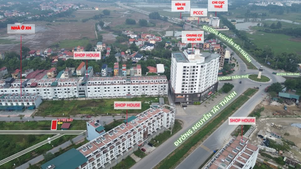Đất 2 mặt tiền view vườn hoa khu đô thị Nam Phúc Yên