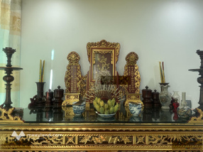 Bán cả nhà cả đất 257m2, có đầy đủ nội thất trang thiết bị nhà vệ sinh khép kín trong ngôi nhà