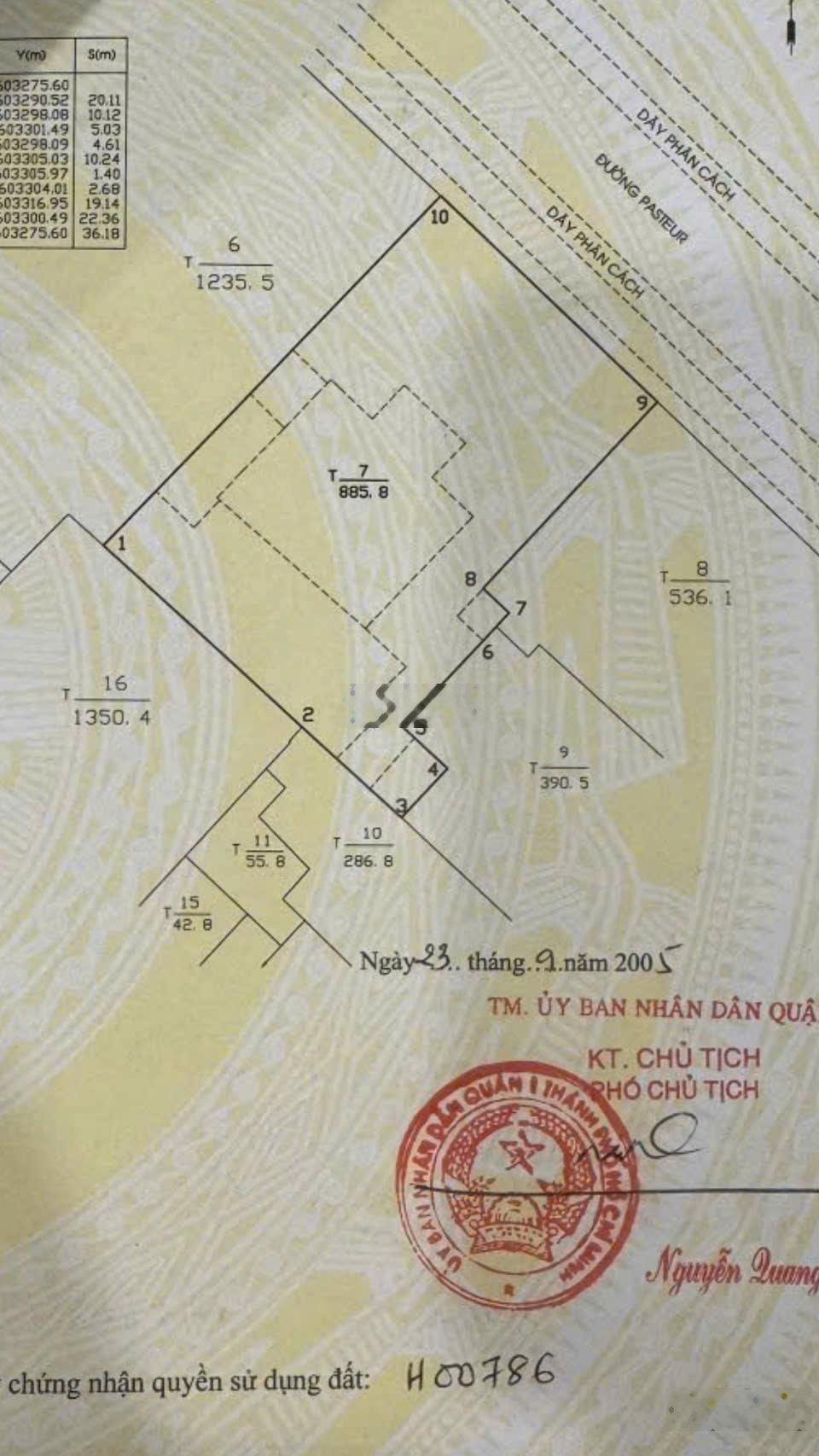 (Tin thật) Bán nhà 107 Pasteur - Ngay Dinh Độc Lập - DT 22x36m - Hầm + 4 tầng - Giá 1400 tỷ