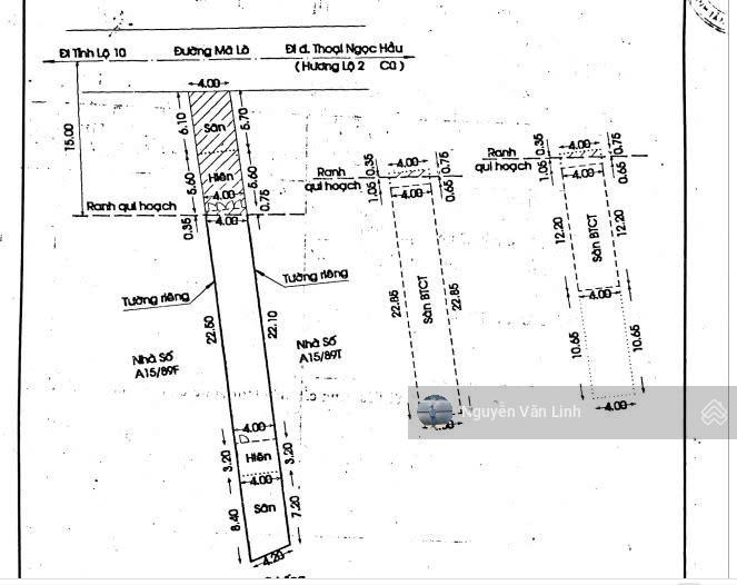 Hàng Hiếm! Bán nhà mặt tiền 178 Mã Lò , đối diện bệnh viện Bình Tân, 133m2, giá 14.9 tỷ