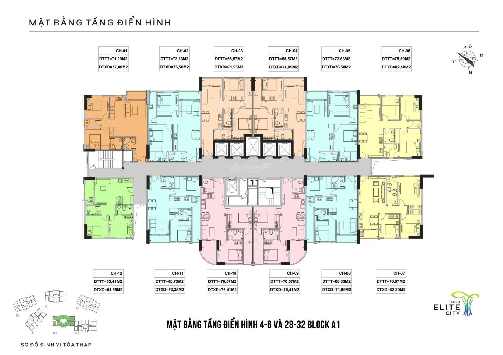 Bán suất ngoại giao A1 Tecco Elite City giá chỉ 26 triệu/m2 Full VAT vào tên trực tiếp