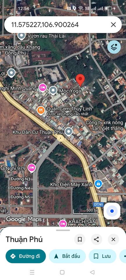 Đất vàng Bình Phước 2 lô liền kề gần vòng xoay Suối Cam, xây nhà vô tư