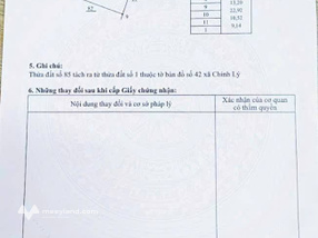 Bán đất thổ cư 569m2 mặt tiền 22m tại Lý Nhân, Hà Nam