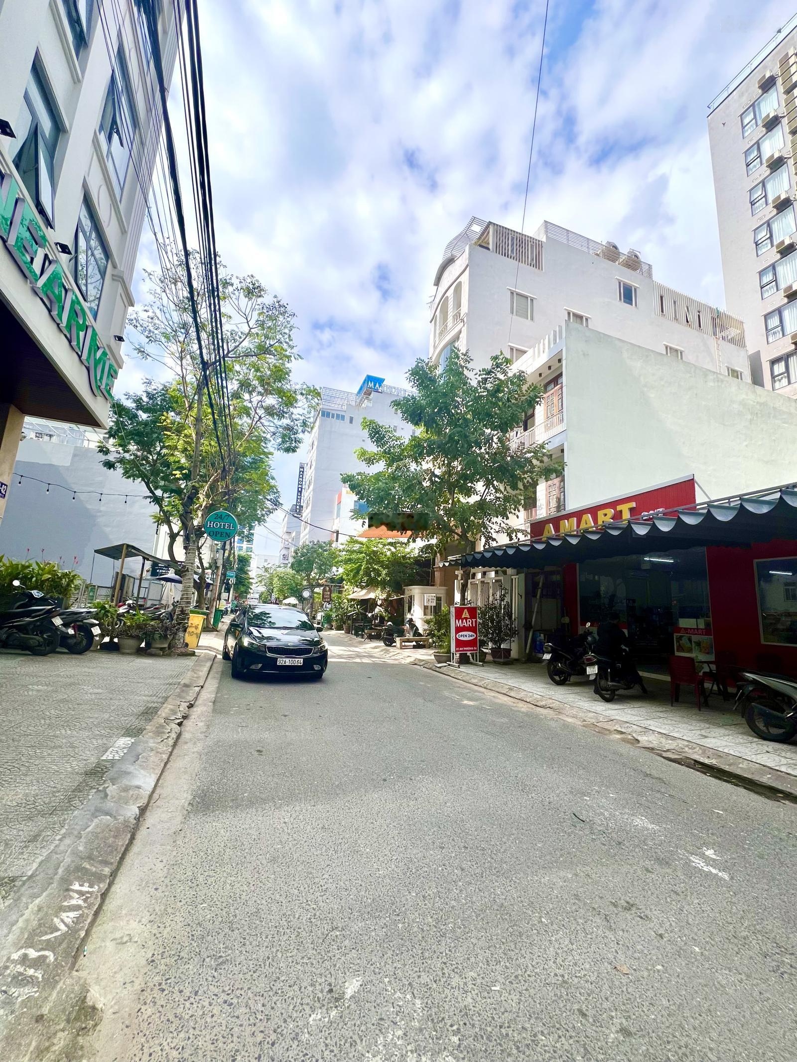 Bán đất đường An Thượng 29, Đà Nẵng - 2 lô liền kề, trung tâm du lịch, phố Tây An Thượng, ngang 9m