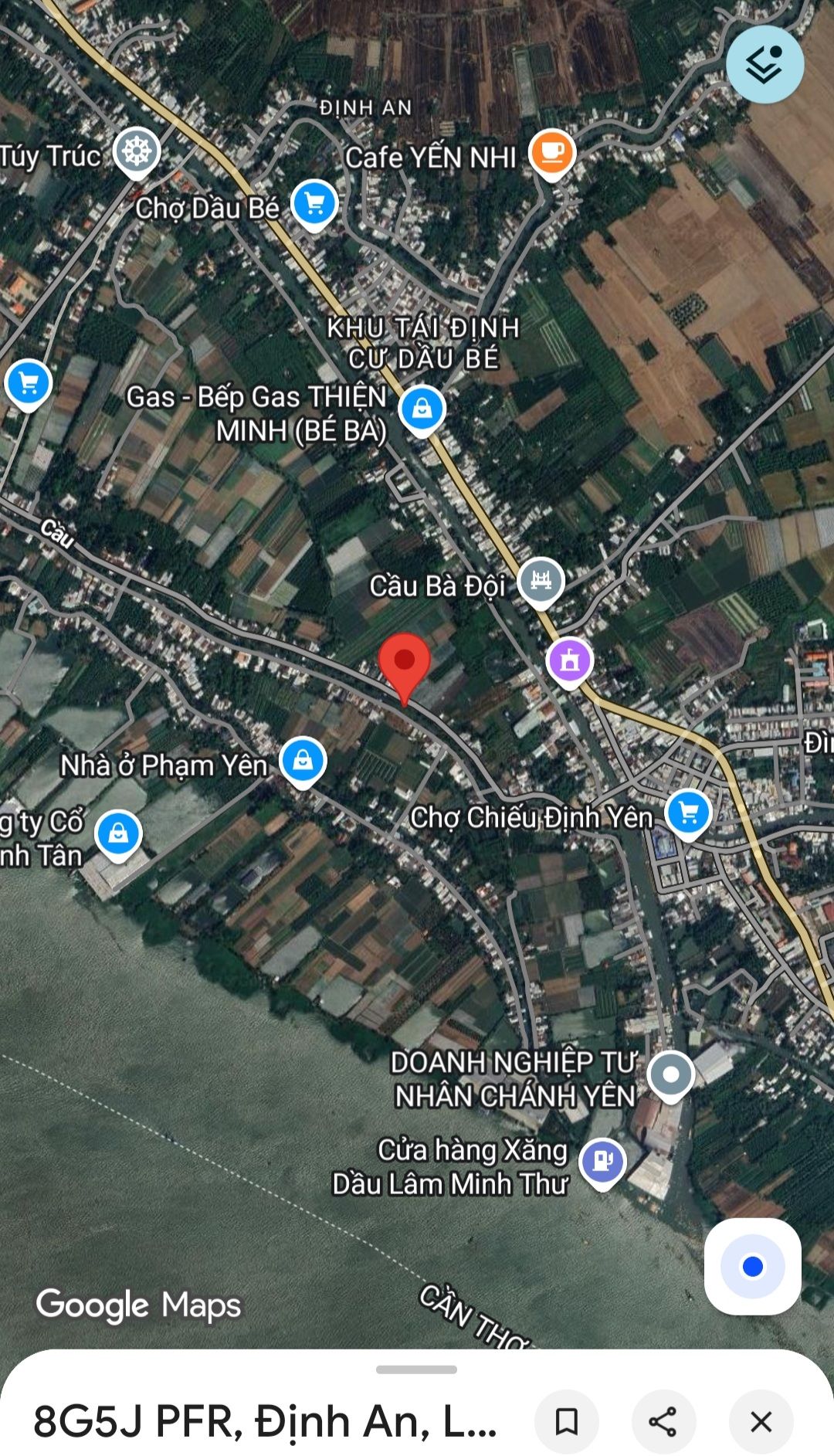 Bán đất vườn 924m2 mặt sông thoáng mát tại Lai Vung, Đồng Tháp