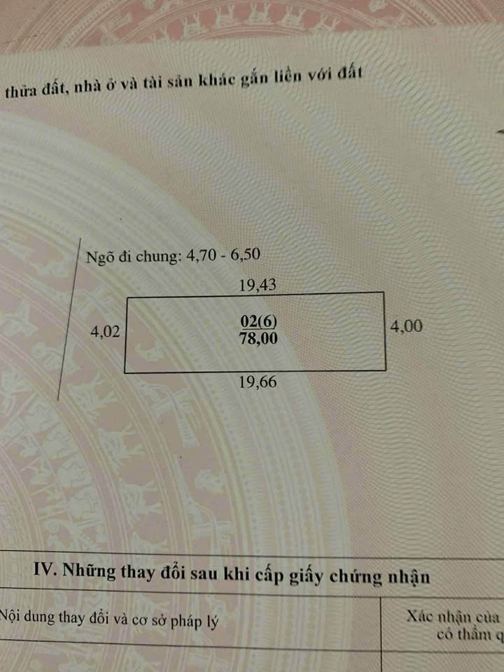 Đất vàng Nguyễn Trãi 78m2 mặt tiền 4m, đường 7m, giá hời