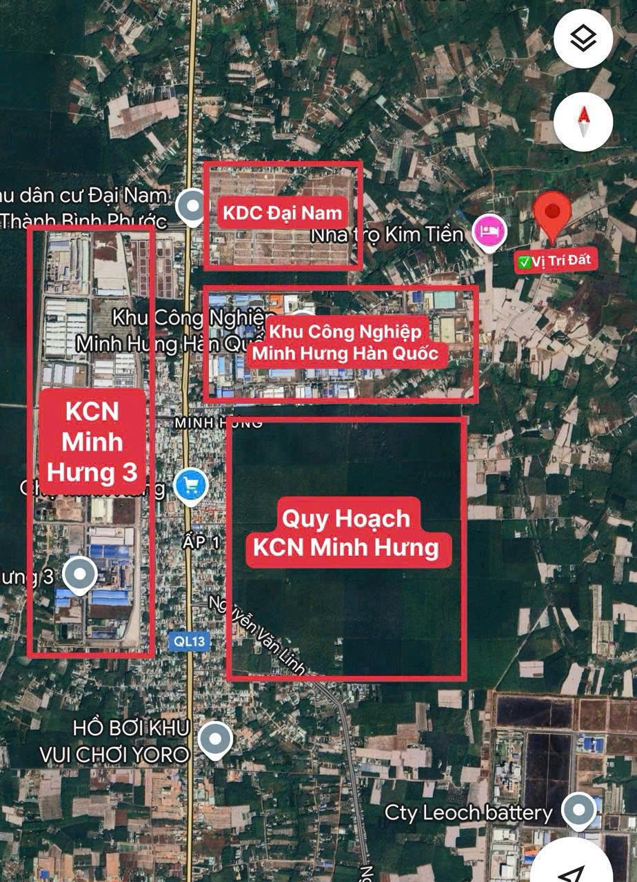 Mặt tiền đường 47, Minh Hưng, Đồng Nai - Cơ hội đầu tư sinh lời hấp dẫn