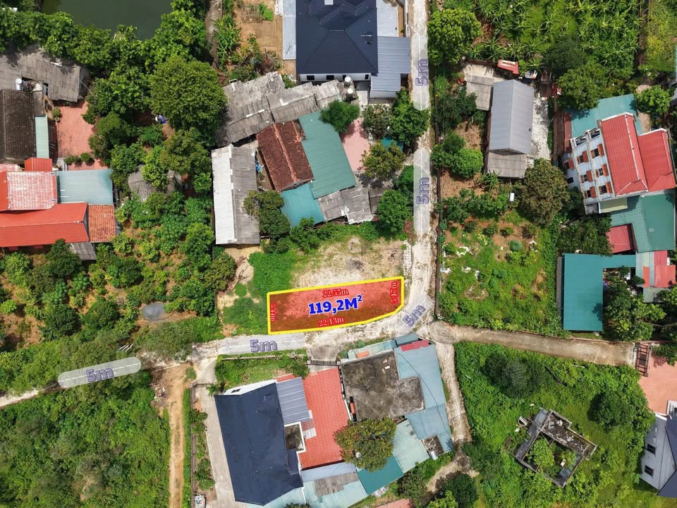 Bán 2 lô đất F0 Minh Quang, Tam Đảo - Vĩnh Phúc, 119m2/lô