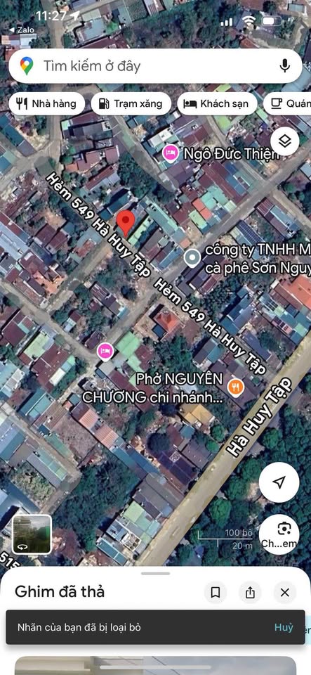 Đất vàng hẻm 549 Hà Huy Tập 4x19m, 100% thổ cư, giá "hời" 2.39 tỷ