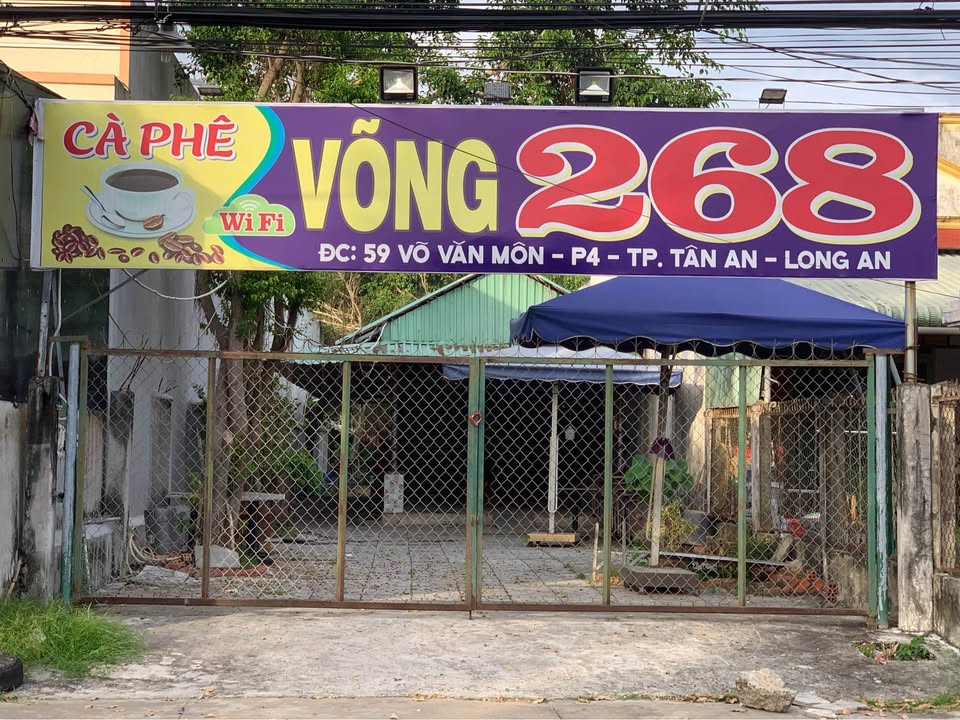 Đất thổ mặt tiền Võ Văn Môn, Tân An, phù hợp kinh doanh, kho bãi, nhà ở - Giá 5.5 tỷ