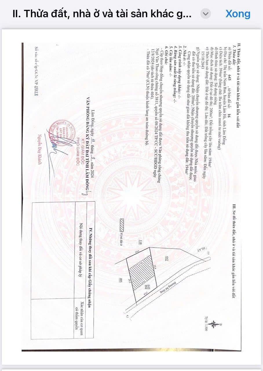 Bán đất trung tâm thị trấn Nam Ban View đẹp giá chỉ 1ty450, lh 0335497777