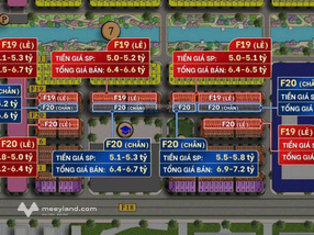 Siêu hot! Bán căn nhà phố siêu đẹp giá chỉ 65 triệu/m2 (đất), diện tích 60 m2, view siêu đẹp