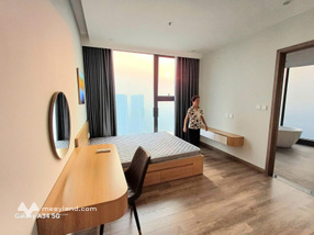 Cho thuê căn 3 phòng ngủ Onsen view hồ thiên nga 97m thông thuỷ giá 22tr/tháng, LH 0961694919