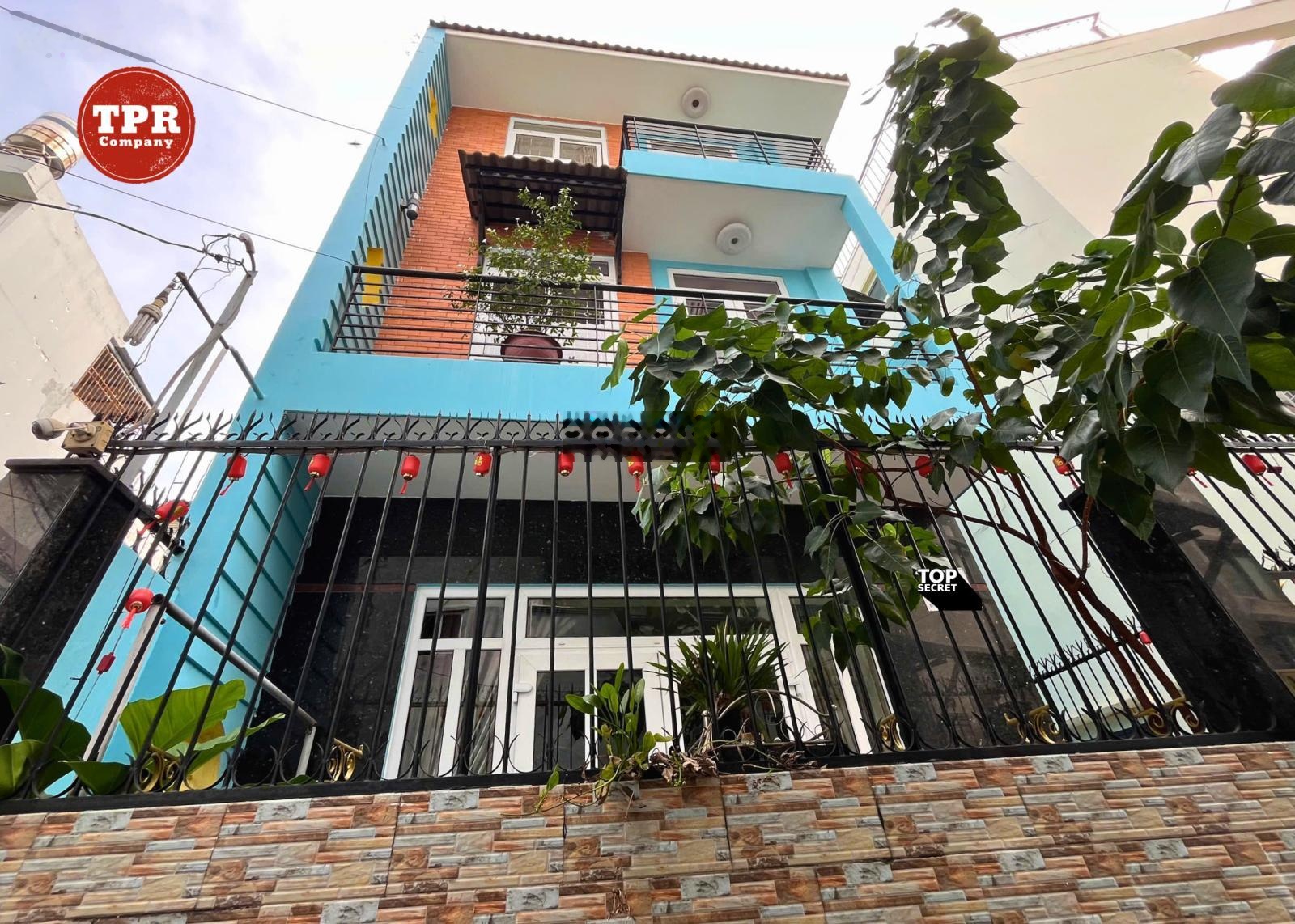 Siêu phẩm 4 tầng, nở hậu 10m Chu Văn An, sát học viện Cán Bộ TP.HCM, giá chỉ 13,9 tỷ TL, Bình Thạnh