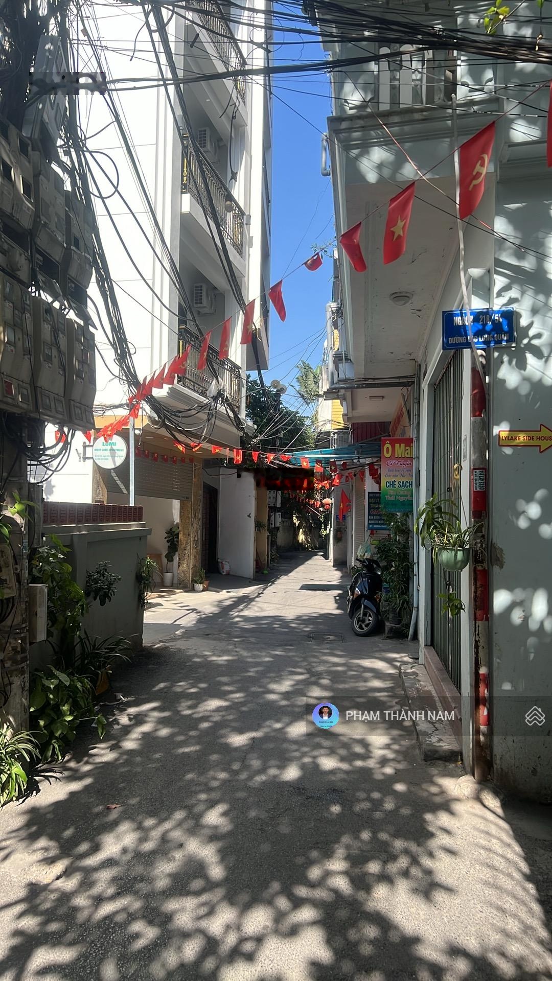 Bán Đất Ngõ 310/81 Phố Nghi Tàm , Tứ Liên, Tây Hồ , Hà Nội , DT 54m2, Mt 4,5m- Giá 11 Tỷ