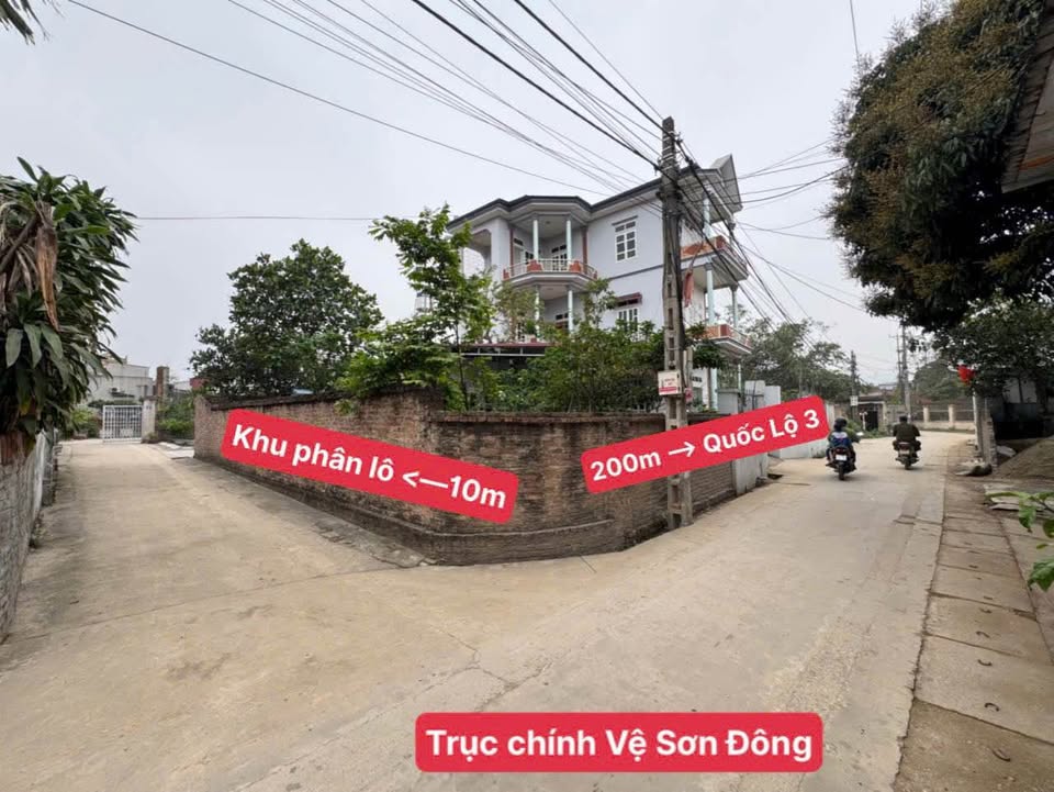 Đất Sóc Sơn vuông vắn như bánh chưng, ô tô đỗ cửa, giá đầu tư siêu hời