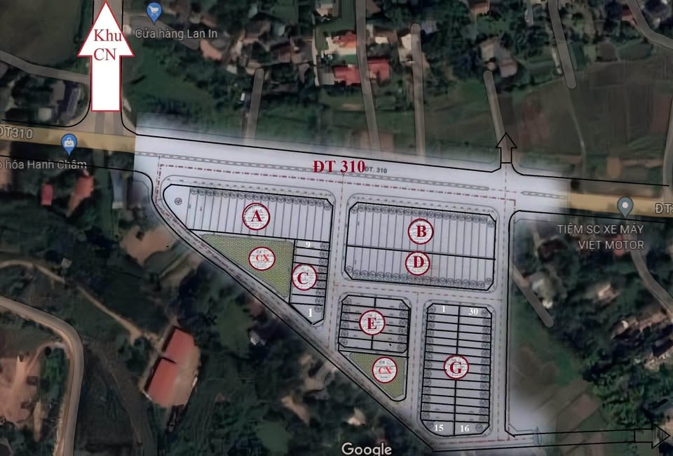 Lô góc 2 mặt tiền Vip, cửa ngõ khu công nghiệp Vĩnh Phúc, chỉ nhỉnh 3 tỷ