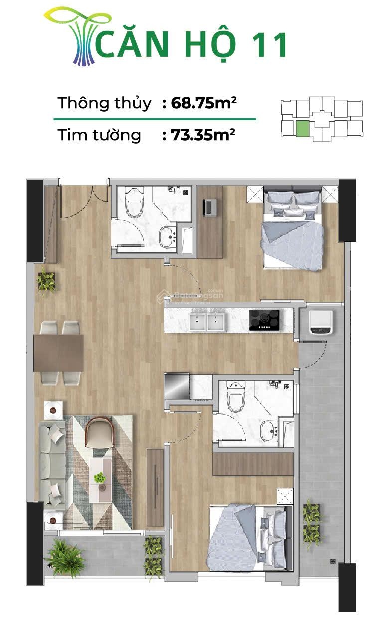 Độc quyền quỹ căn CĐT Tecco Thịnh Đán - Hỗ trợ vay 0% trong 18 tháng - CK 6% - Hỗ trợ cho thuê