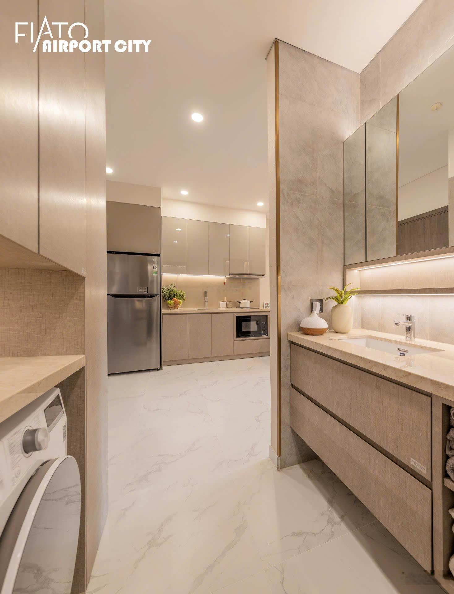 Bán Căn 1 Phòng Ngủ 53m2, View Nội Khu, Tầng Cao, Vị Trí Đẹp, Giá 2 tỉ 080 - Fiato Airport City