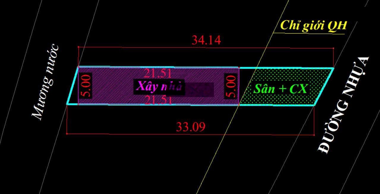 Bán đất thị trấn Long Điền: 5,6x33m (Thực tế dài 36m)