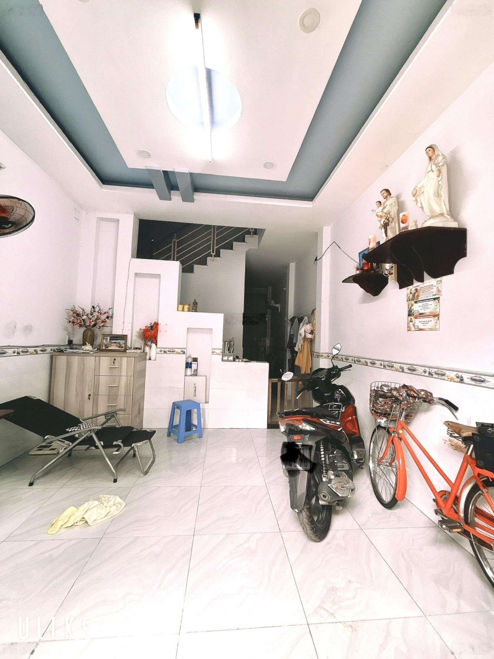 Nhà cho thuê: 6 triệu bình Hưng hòa B, Bình Tân, 1 lầu 2 phòng ngủ