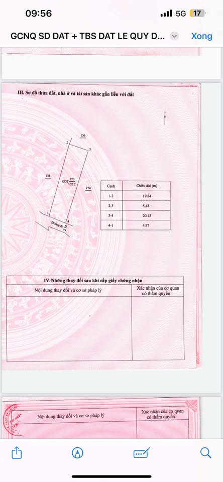 Bán đất trung tâm thành phố Quảng Ngãi - sổ đỏ ODT hơn 100m², ô tô tới tận nơi