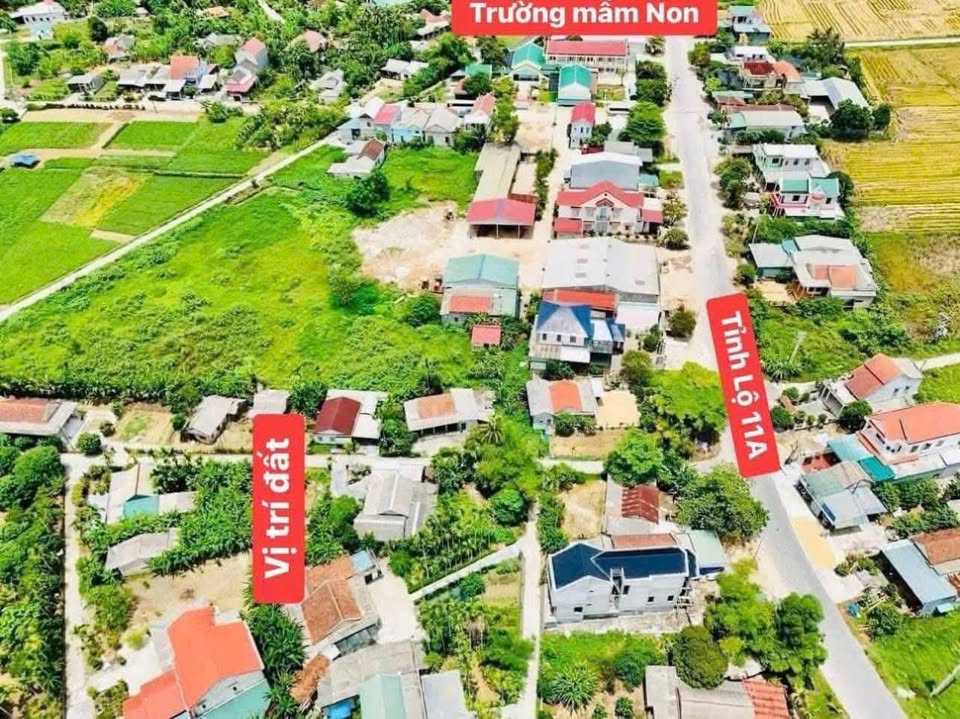 Bán nhanh đất đẹp 120m2, ngang 5.5m, cạnh Tỉnh lộ 11A, trung tâm Quảng Vinh