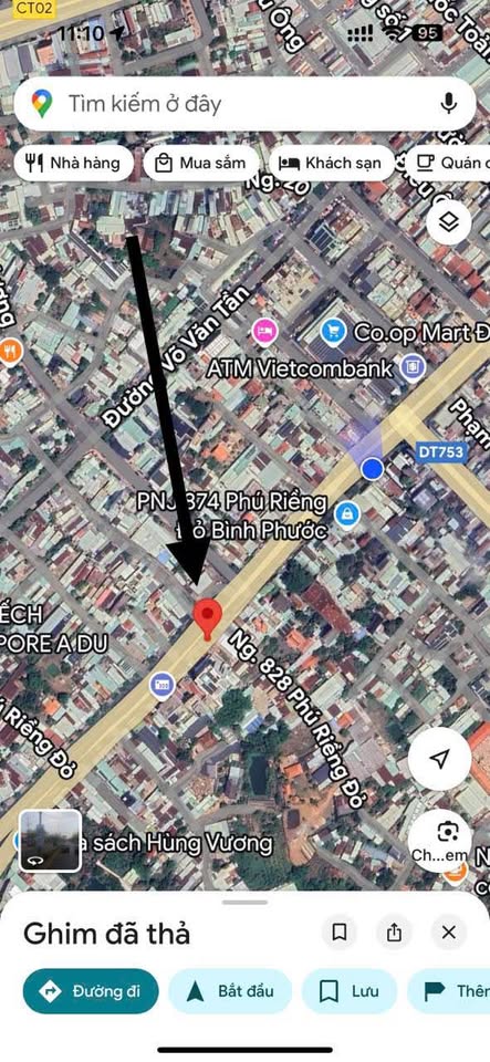 Bán gấp lô đất vàng trung tâm Đồng Xoài, mặt tiền 5m, sổ đỏ 100% thổ cư