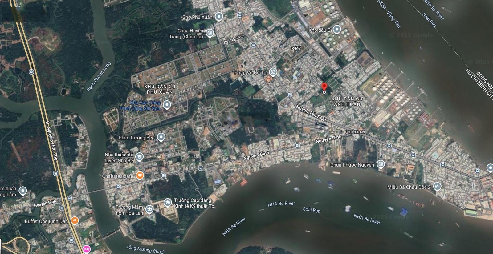 Bán đất 3000m2 tại Phú Xuân, Nhà Bè, HCM, pháp lý đầy đủ, nằm trong khu dân cư