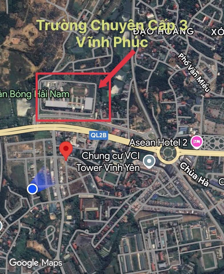 Bán đất khu đô thị Park Hill Vĩnh Phúc, view khu biệt thự, giá chỉ 2,8x tỷ