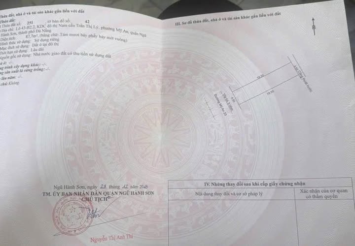 Đất vàng Mỹ An, view sông Hàn thơ mộng, đầu tư là lời ngay