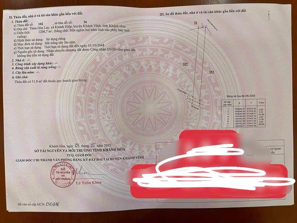 Đất vườn xịn sò 1206m2, đường ô tô tới nơi, chỉ 149 củ