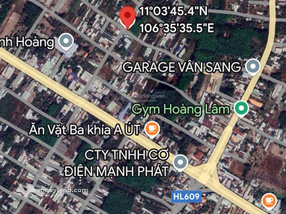 Cho thuê đất tại Phú An, Bến Cát (cũ)