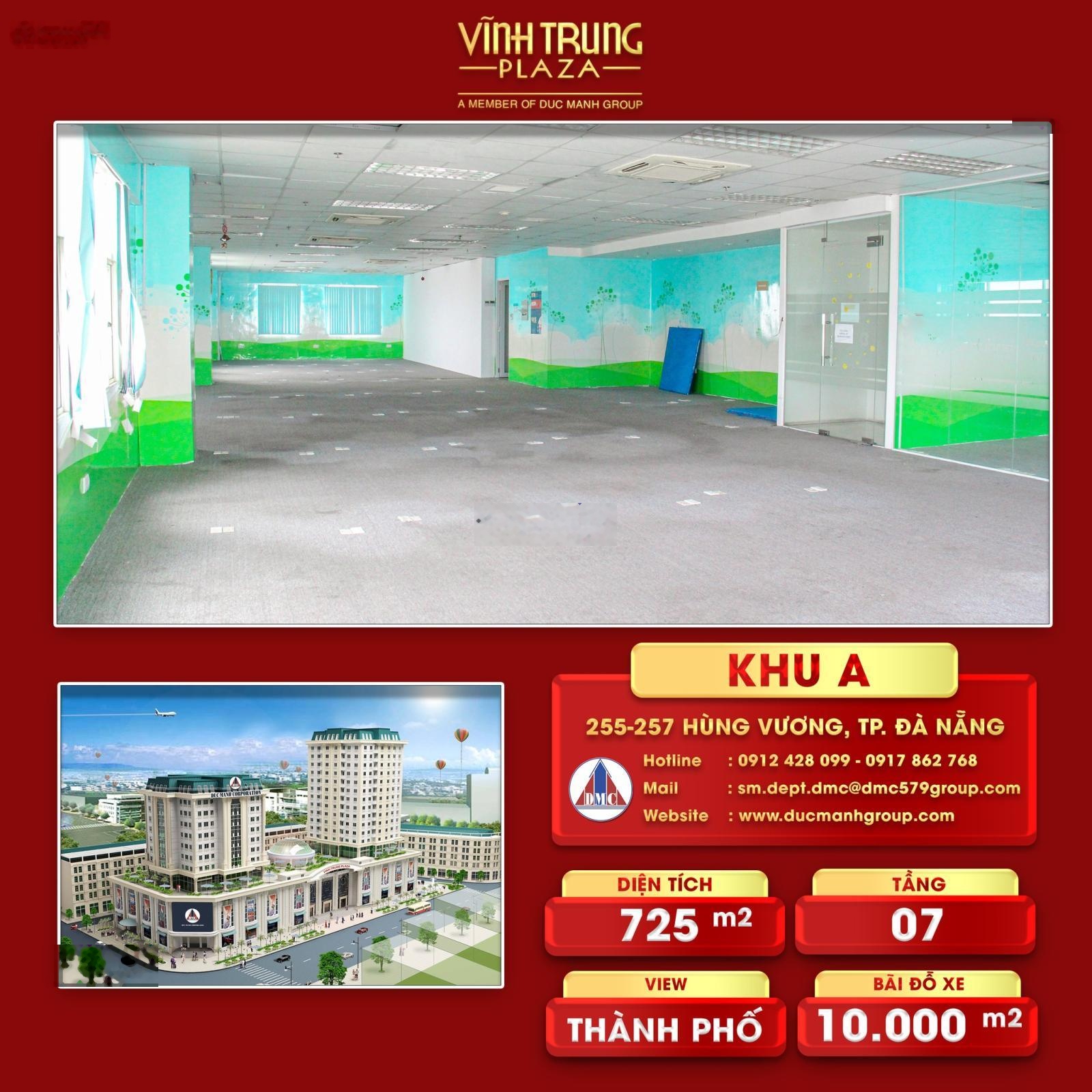 Cho thuê văn phòng vĩnh trung plaza - trung tâm của mọi kết nối